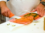 Как приготовить дома малосольного  лосося по-скандинавски