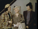 Мода 30-х годов - три женщины и кухня