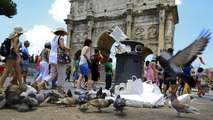 Рим не может избавиться от мусора