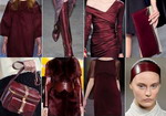  Цвет красного вина: модный тренд зимы 2013